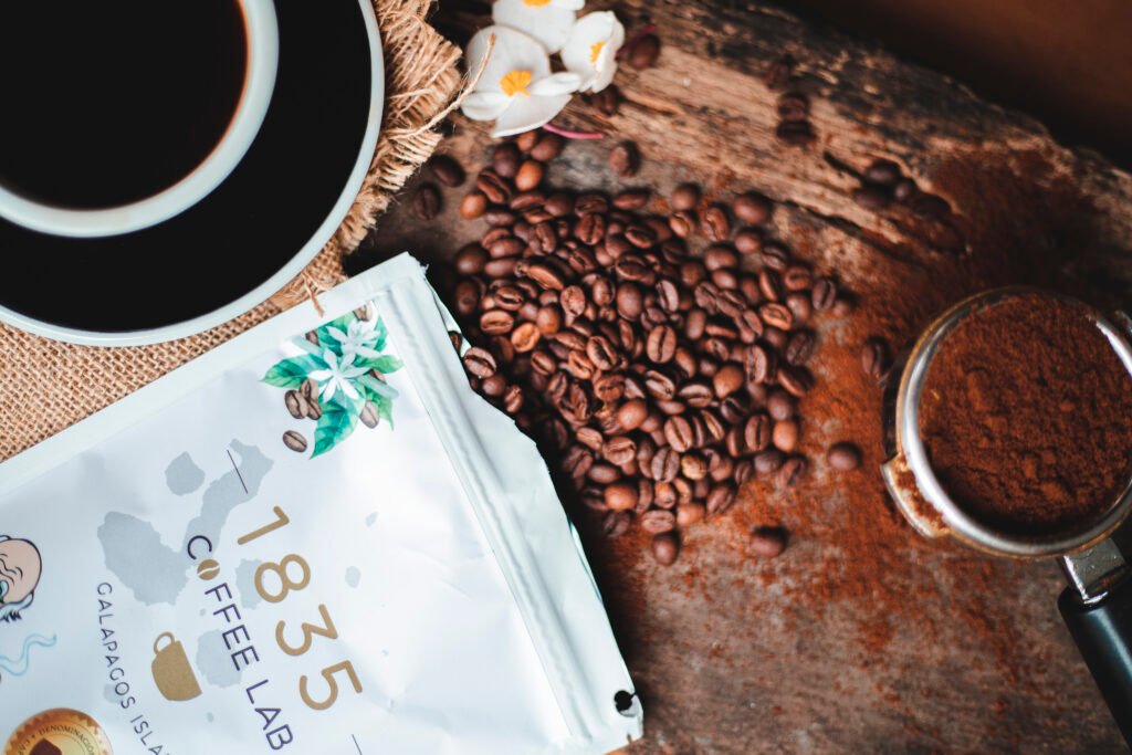 Coffee tasting during a Galapagos coffee tour in Santa Cruz