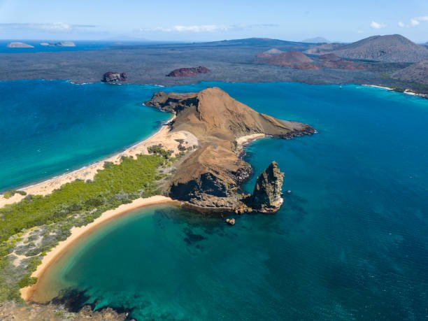 Bartolome Island Pinnacle Rock Galapagos view